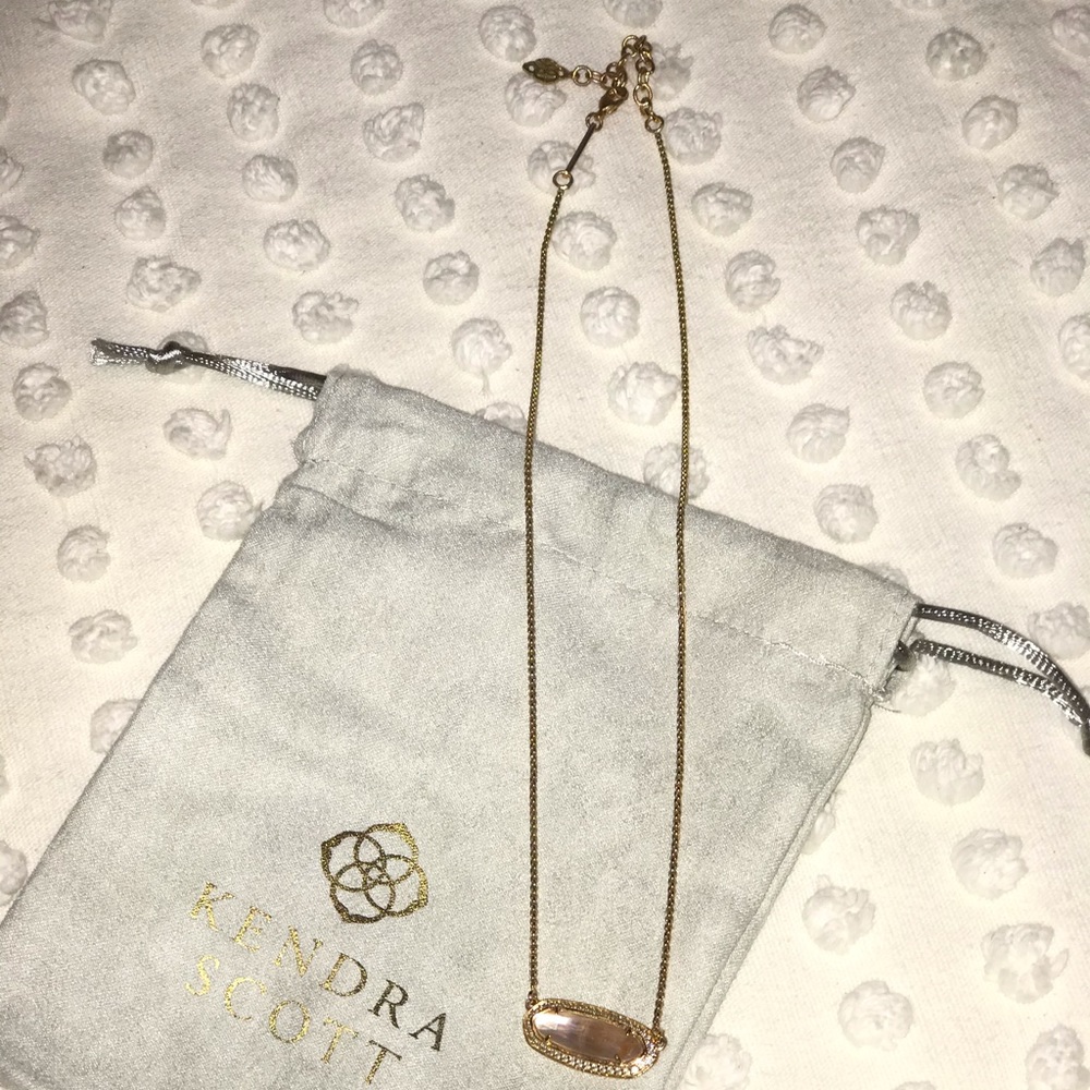 Kendra Scott Rose Gold Necklace